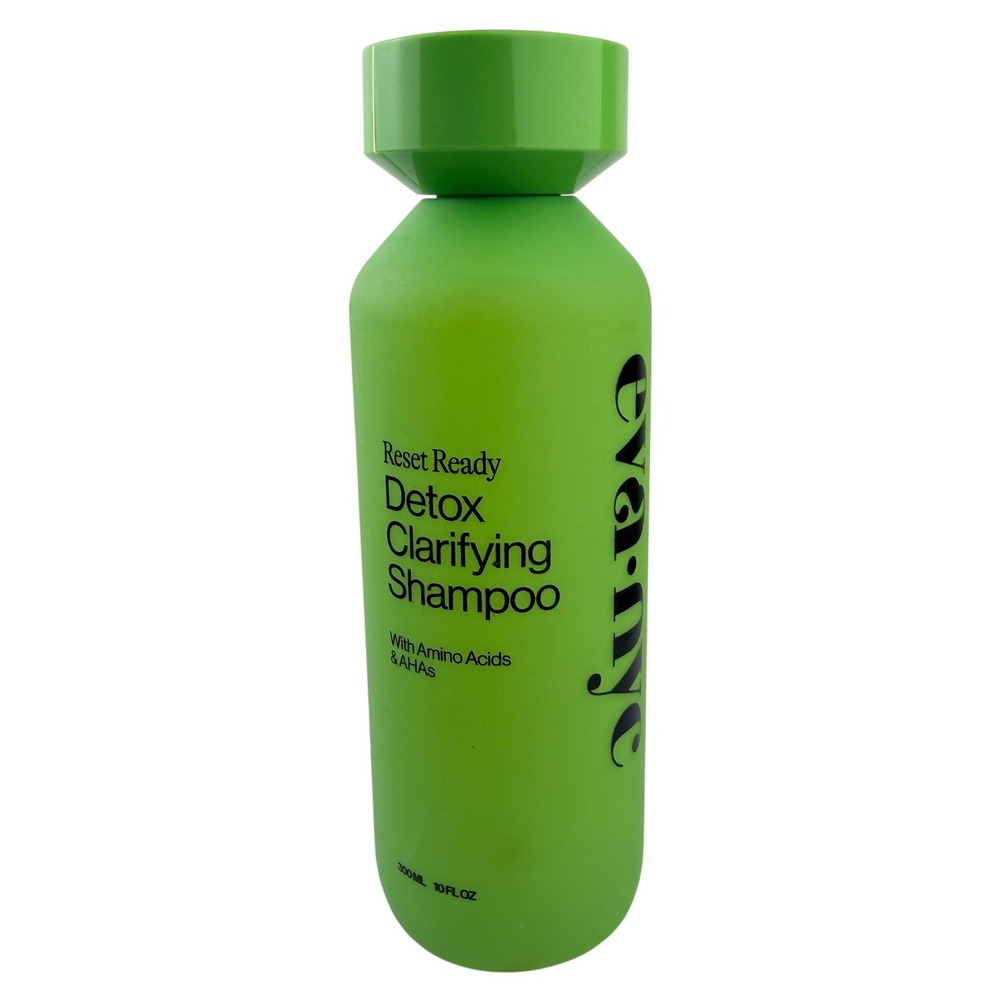 Eva NYC Reset Ready Detox Clarifying Shampoo 10oz Amino Acids AHAs Vegan New